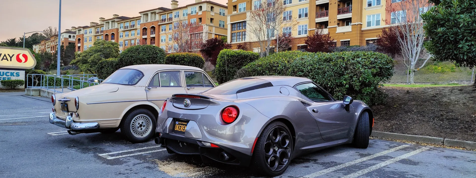 Parking Next to Cool Stuff
