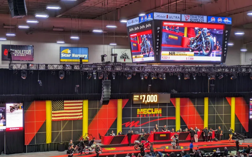 Mecum 33rd Annual Motorcycle Auction